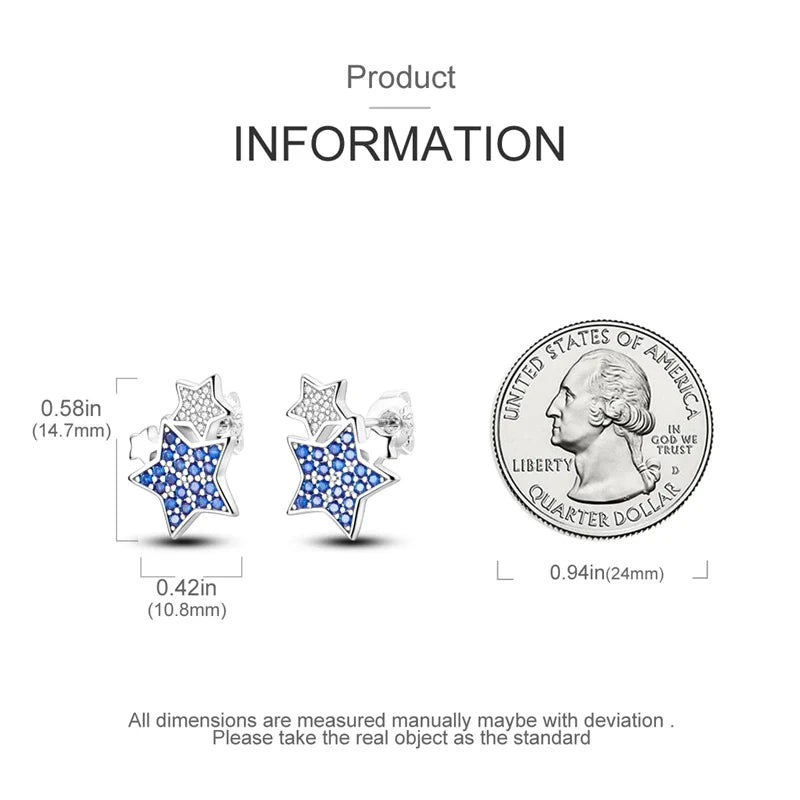 Original 925 Sterling Silver Colorful Cute Animal Pet Stud Earrings For Women Collocation For Girlfriend Birthday Gift