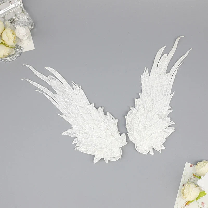 Lolita Feather Angel Wings Hair Clip Barrette Angel Wing Hairpin Lolita Anime Cosplay Hair Accessories Halloween Party Headwear