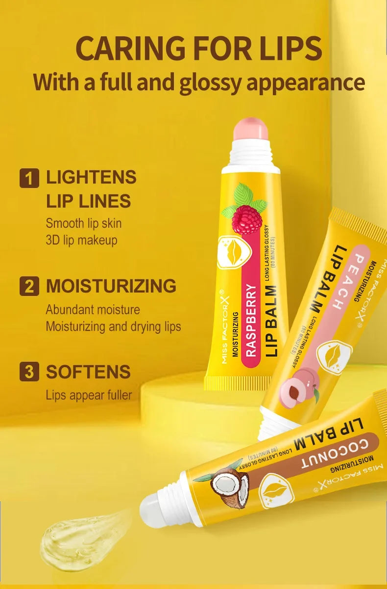 3-Piece Cardboard Lipstick Set -10ml * 3PCS Portable Belt Deep Moisturizing and Gloss Autumn and Winter Care Lipstick