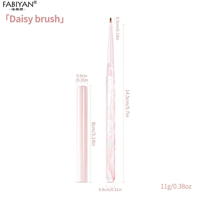 Nail Art Liner Brushes Elongated Lines Striping Drawing Painting Brushes For Manicure Beauty Salon Nails Products Manicure Tools