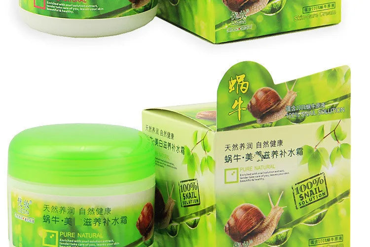 85g large bottle of snail nourishing firming moisturizing cream winter skin care cream cosmetics