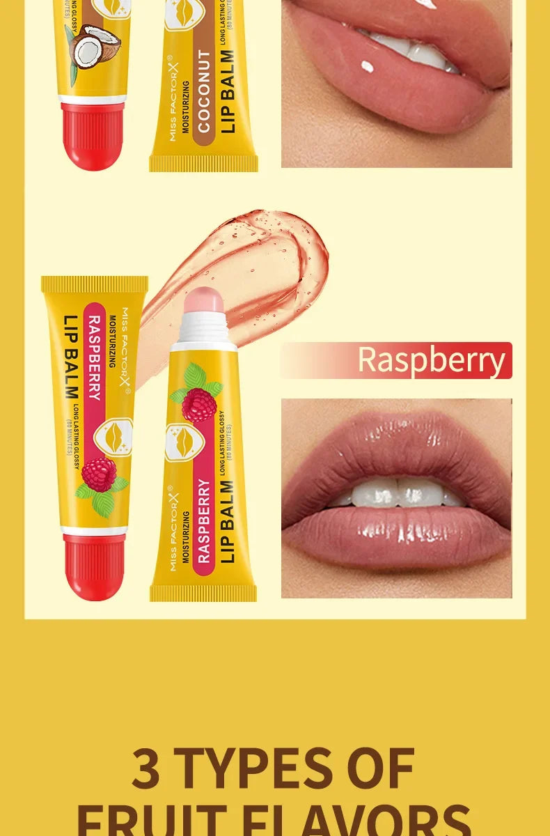 3-Piece Cardboard Lipstick Set -10ml * 3PCS Portable Belt Deep Moisturizing and Gloss Autumn and Winter Care Lipstick