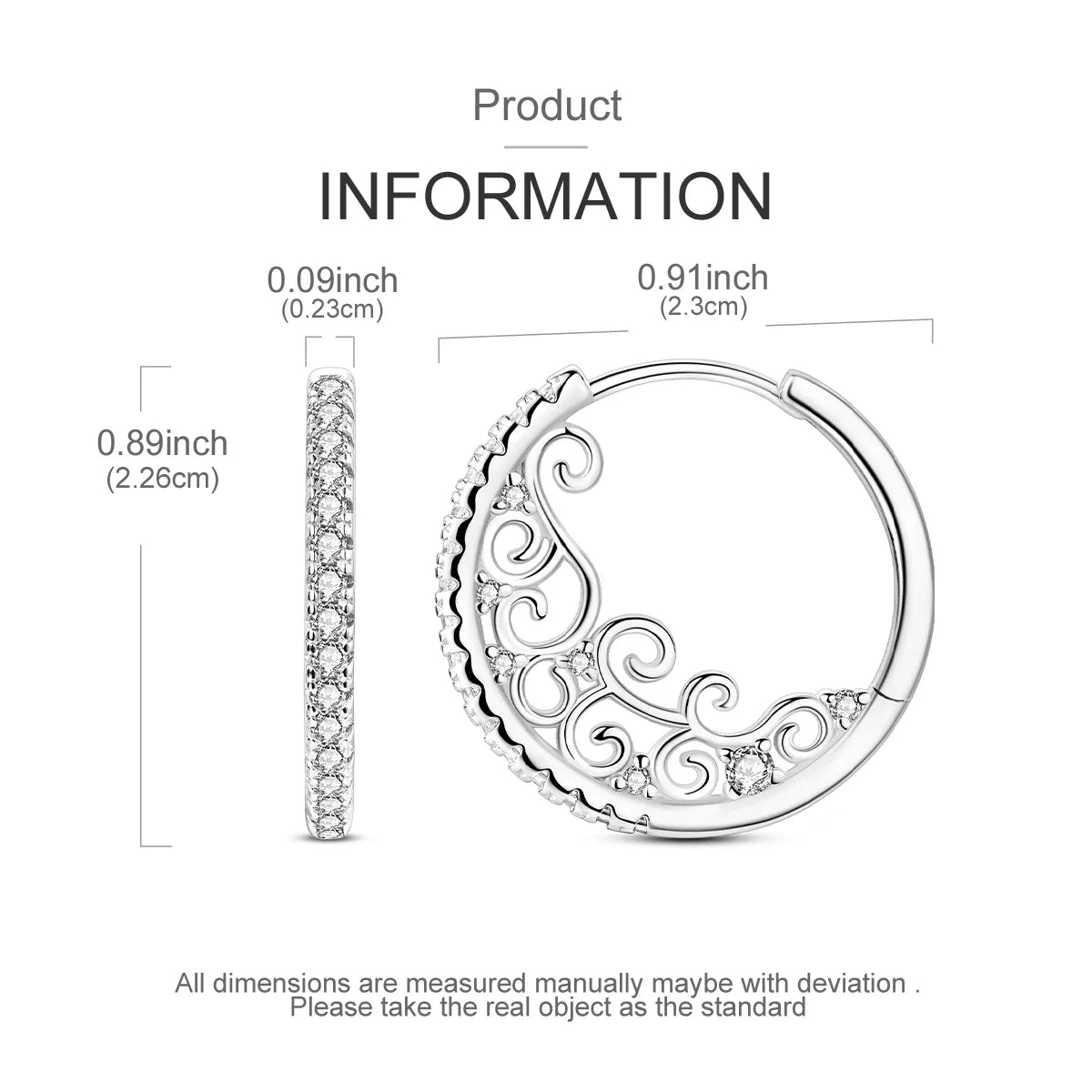 925 Sterling Silver Cute Lazy Cat Animal Pet Earrings Jewelry Hoop Earrings For Women Jewelry Birthday Party Fine Gifts