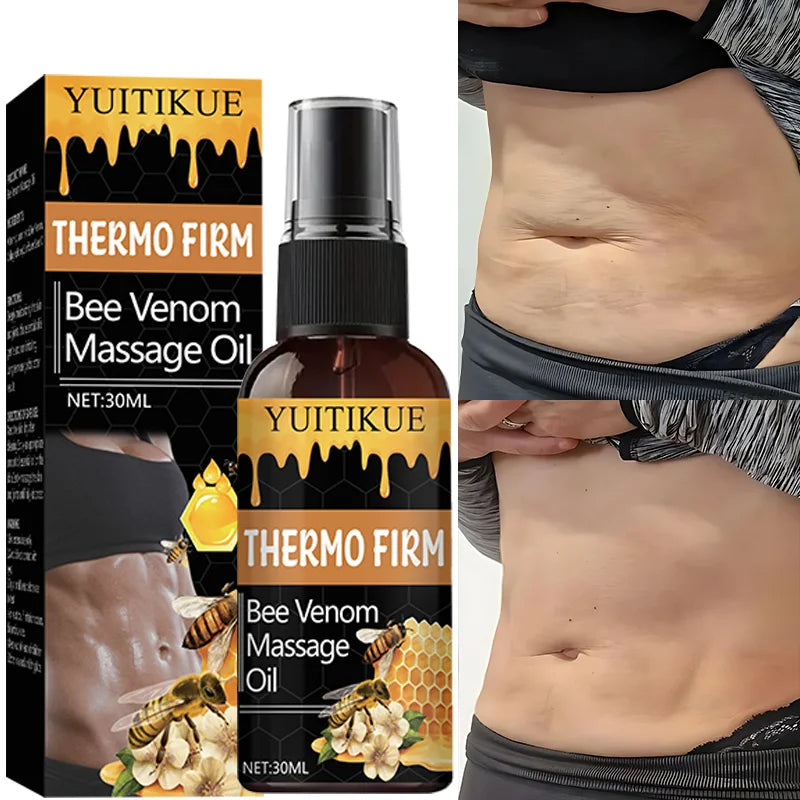 YUITIKUE Firming Bee Venom Massage Oil for joint and muscle relief, barrier-strengthening hydration, and knee body massage