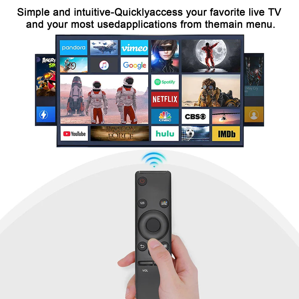 Replacement Universal Remote Control For Samsung 4K Smart TV BN59-01259E TM1640 BN59-01259B BN59-01260A BN59-01265A BN59-01266A
