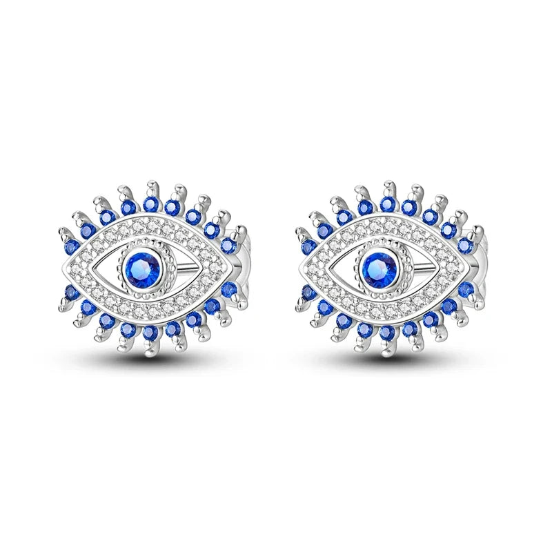 Original 925 Sterling Silver Colorful Cute Animal Pet Stud Earrings For Women Collocation For Girlfriend Birthday Gift