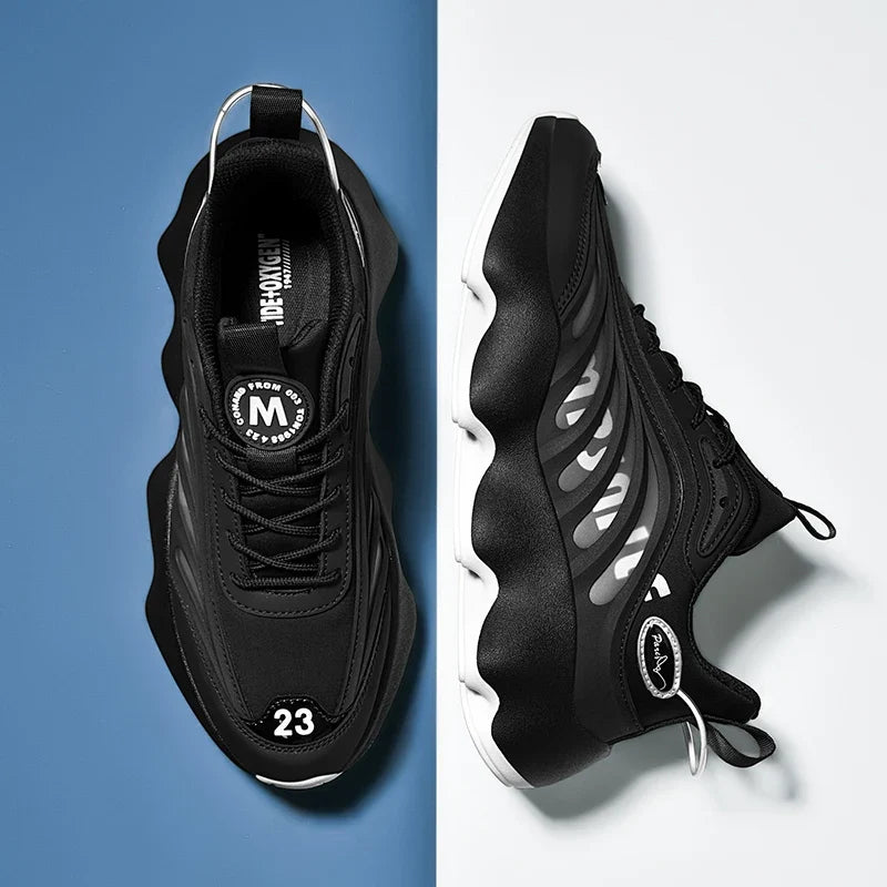 Luxury Men's Breathable Running Sneakers Casual Trainer Fashion Loafers Race Tenis Shoes for Male
