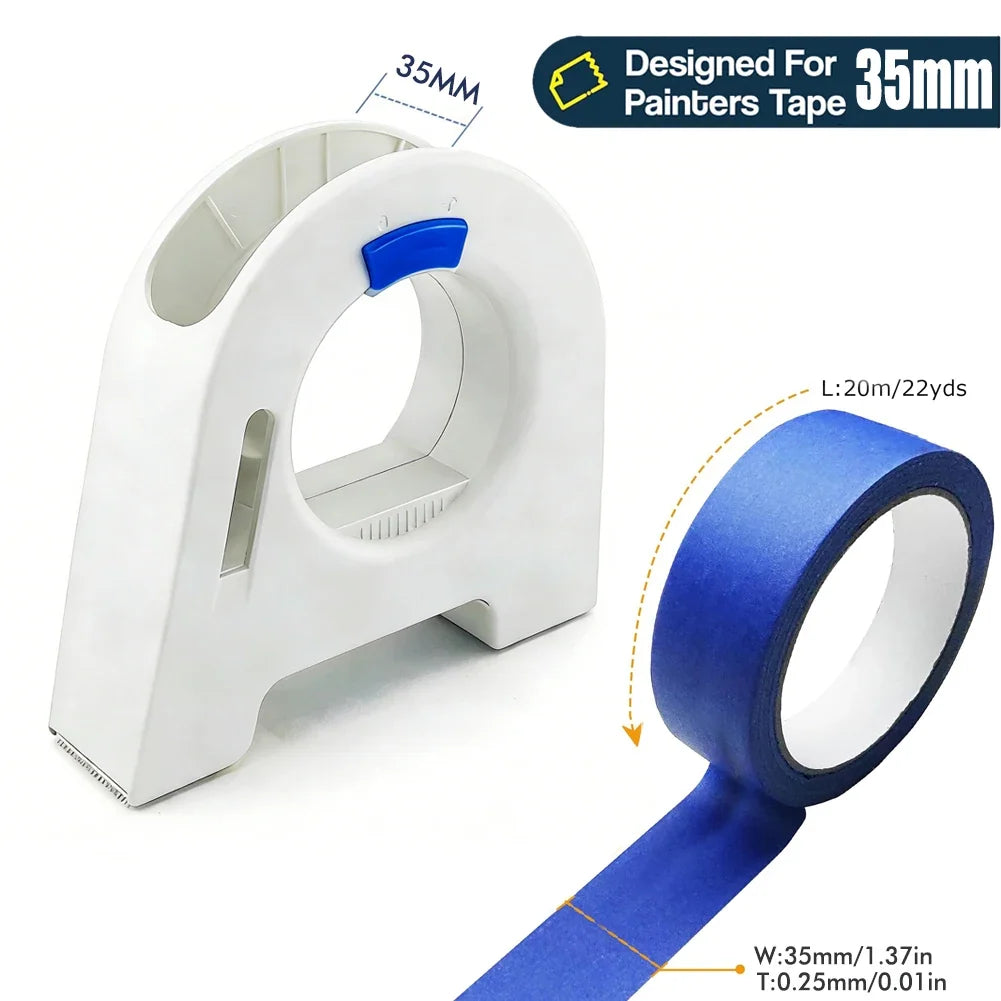 Masking Tape Applicator Tool Manual Paper Tape Dispenser for Wall Painting Caulking Aid Fall Home Renovation DIY Tool