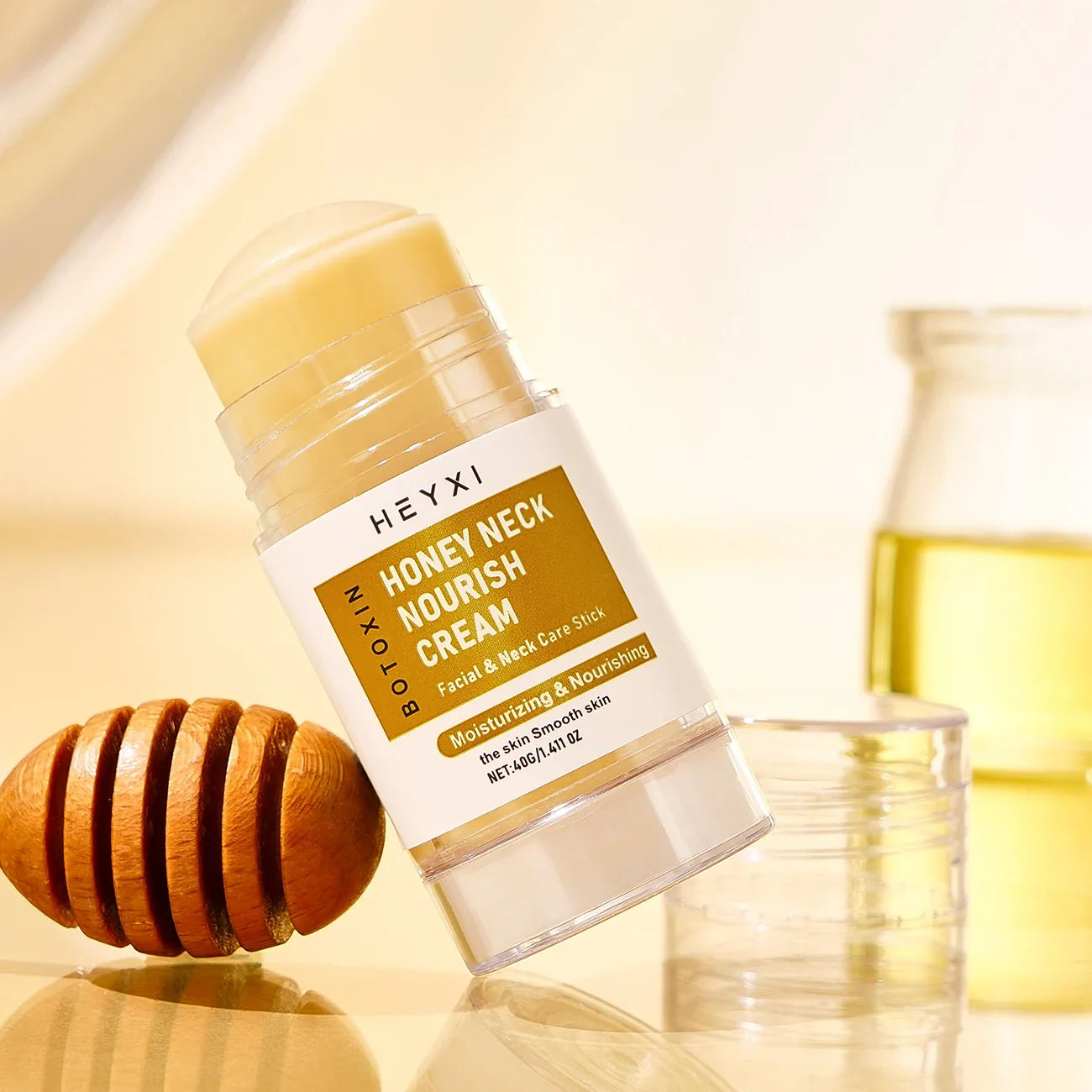 Honey Neck Nourishing Cream, Natural Ingredients, Deep Moisturizing, Refreshing and Easy to Absorb, Suitable for All Skin Types