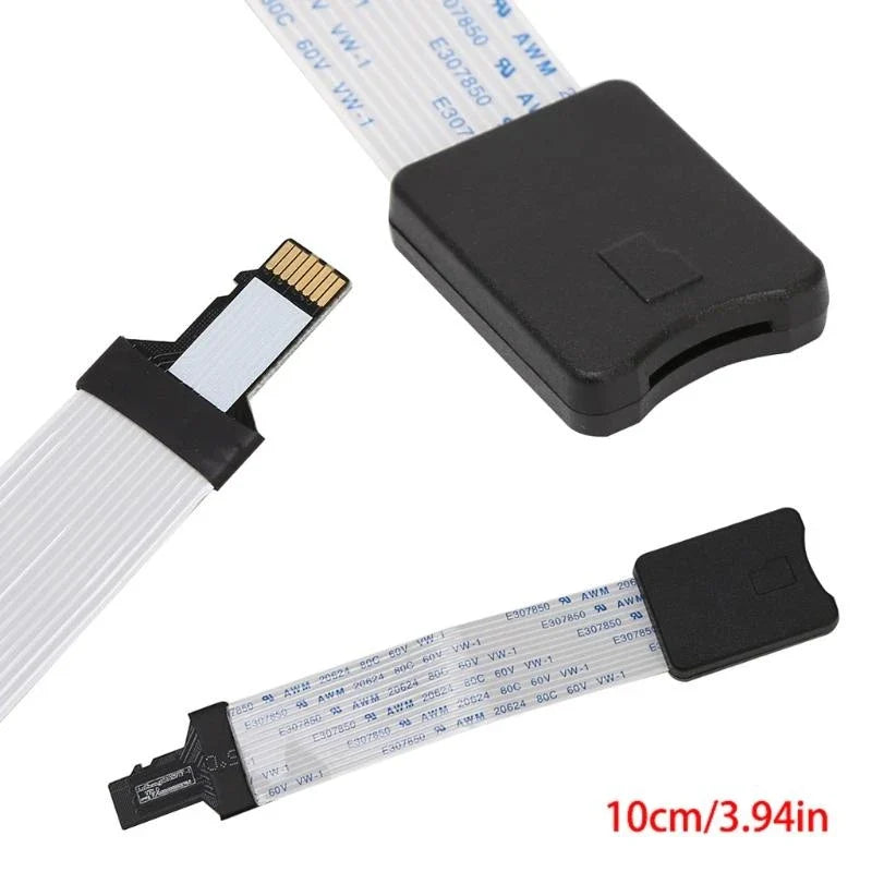 2025 New TF Card Female to TF micro SD Male Flexible Memory Card Extension Cable Reader TF To MicroSD Extension Adapter Cable
