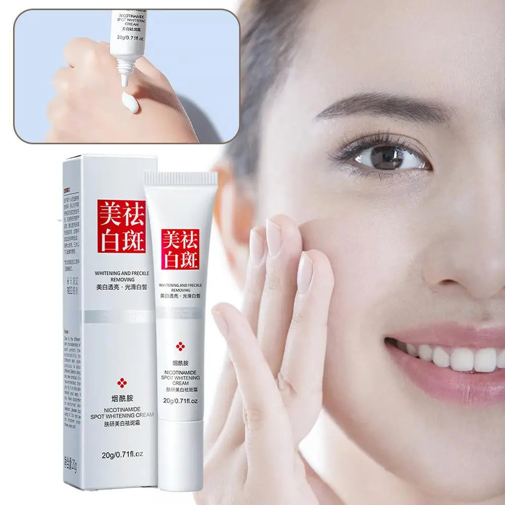 1/3/5pcs Fades Freckle Dark Spots Face Cream Niacinamide Whitening Cream Vitamin E Improve Dullness Fast Brighten Nourish Skin