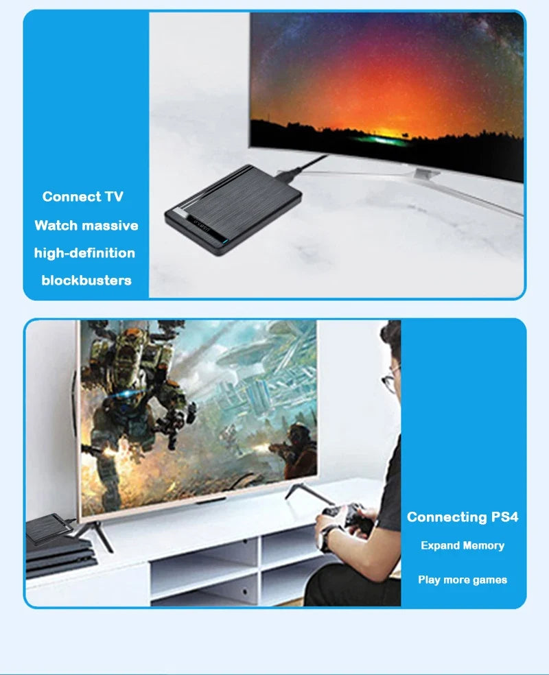 2.5-inch SSD Solid State Mechanical Serial Port SATA Toolless Micro Interface USB 3.1 External Mobile Hard Disk Case
