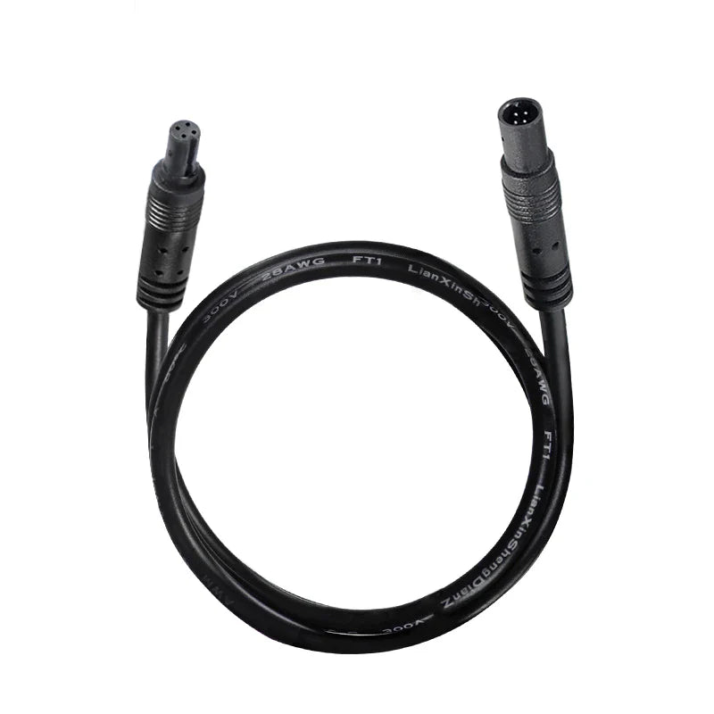 4pin 5pin 6pin Male to Female Cord Car Vehicle DVR Camera Extension connector Cables HD Monitor Rear View Camera Wire