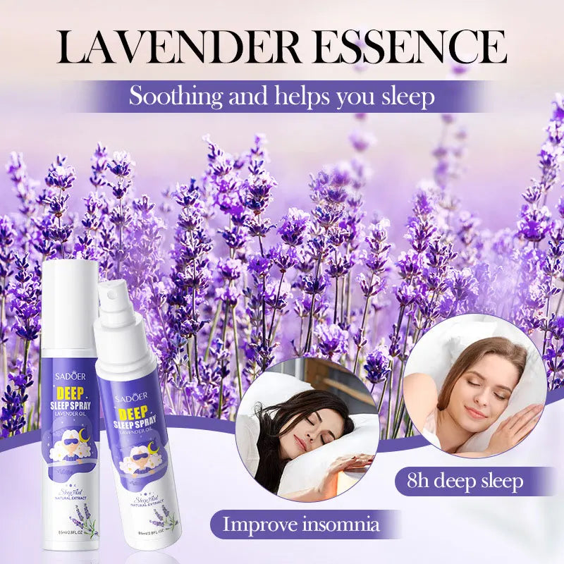 Lavender Sleep Spray 85ml Aromatherapy Sleep Lavender Pillow Mist Pillow  for Room Deep Sleep Spray