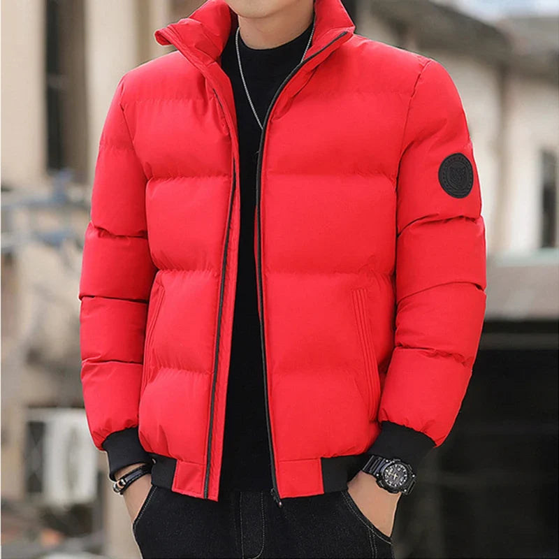 Men Down Jackets High quality Fashion Thick Warm Winter Bomber Jackets Puffer Jackets Parkas Coats Waterproof Mens Winter Coats