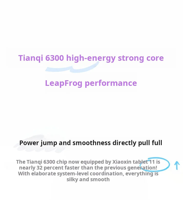 Lenovo Xiaoxin Tablet 11 (2025 Model) 11-inch Tablet PC, Student Tablet, 2-in-1 Pad, Official Genuine Product