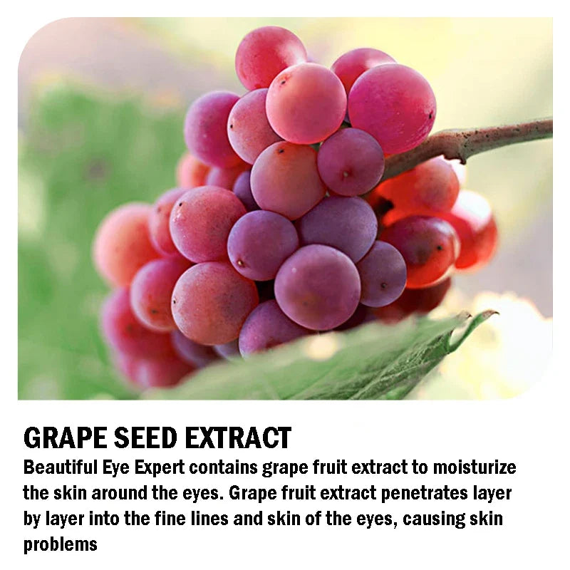 Grape Moisturizing Collagen Eye Mask Anti Dark Circles Eye Bags Anti-aging Eyes Masks Beauty Skin Care Eye Patches 60Pcs