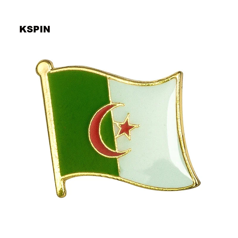 Syria Flag Badge Brooch Natinal Lapel Pins Flag Lapel Pins Country Flag Badge