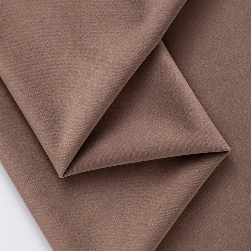 Velvet Fabric Thicken Dutch Velvet Short Plush for Upholstery Cushion Sofa Table Runners by Half Meter