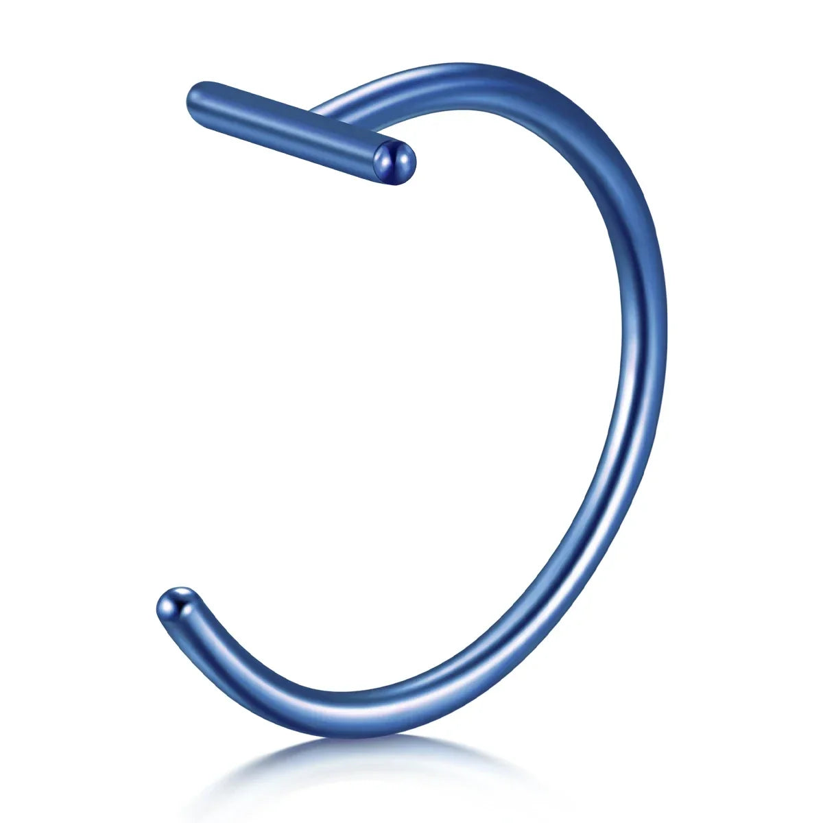 1PCS Fake Piercing Lip Rings Nose Nostril Ring Septum Clip On Mouth Ring Fake Piercing Body Clip Hoop