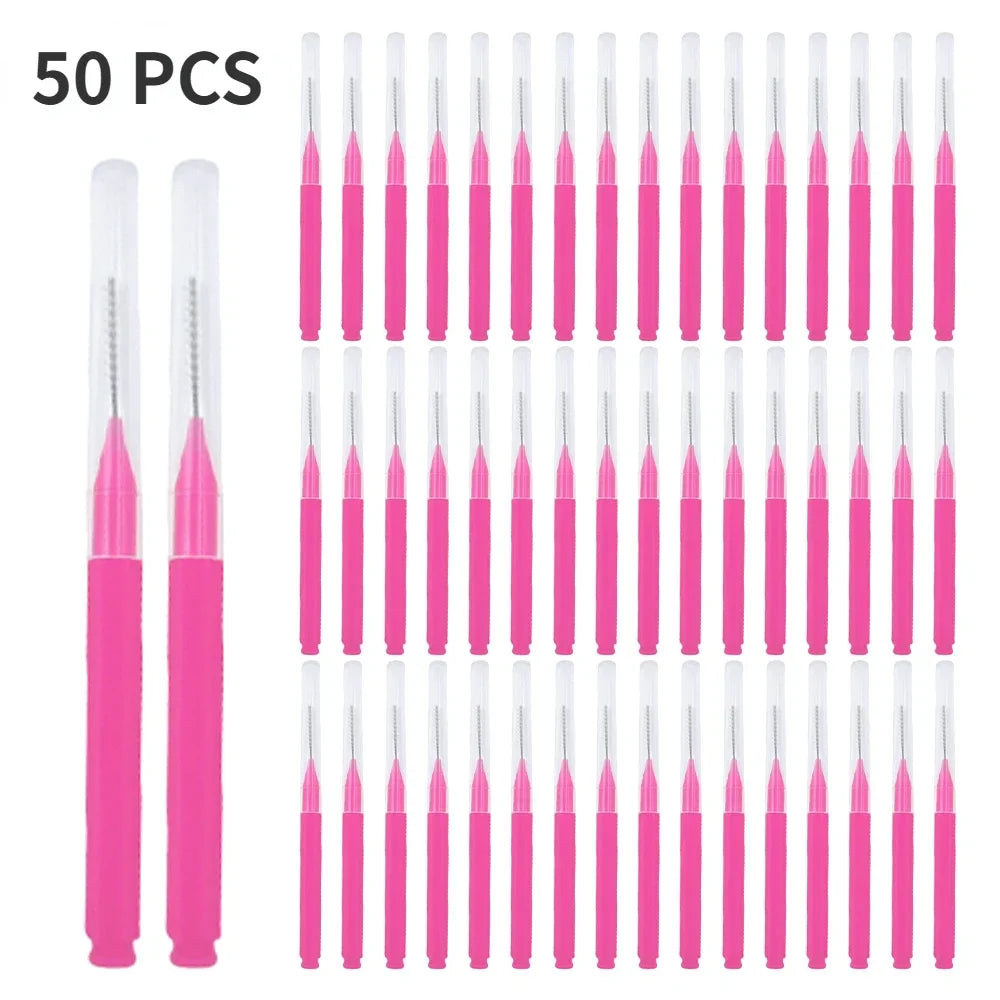 10/50PS Portable Mini Eyebrow Brushes Disposable Eyelash Brow Lifting Brush Applicators Lash Extension Comb Beauty Makeup Tools