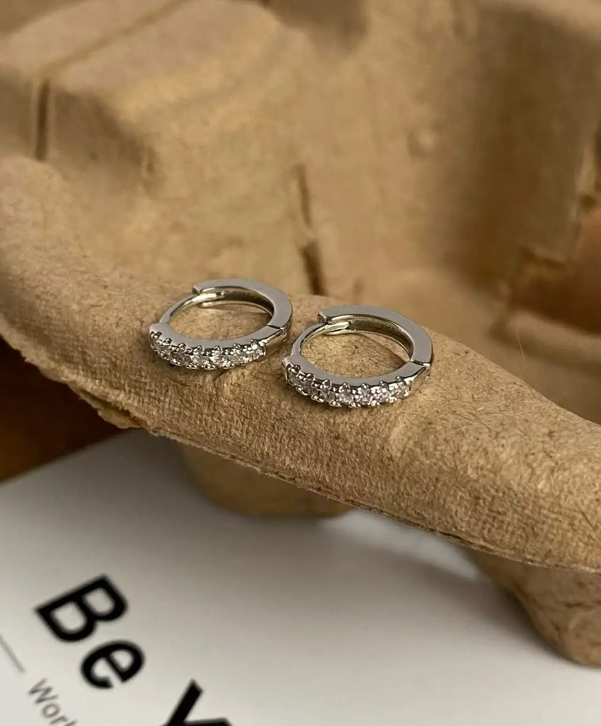 2026 Autumn Winter Fast Ship Newest Luxury Romantic Women Jewelry  Plated Rhinestone Crystal Hoop Earrings For Women Wholesale