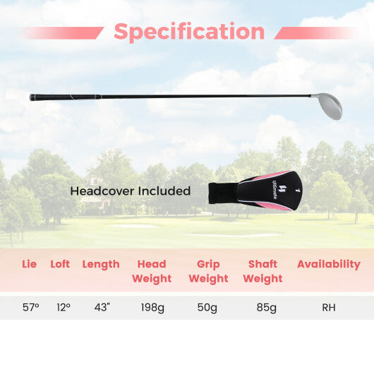 12 Individual Driver Golf Club for Women 460CC