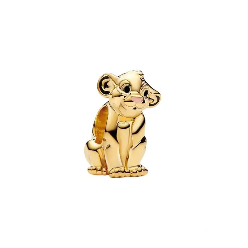 DSN 925 Silver King Of The Grasslands 2026 Charm Beads Pendant Fits Bracelet Necklace DIY Women Festival Party Jewelry Gifts