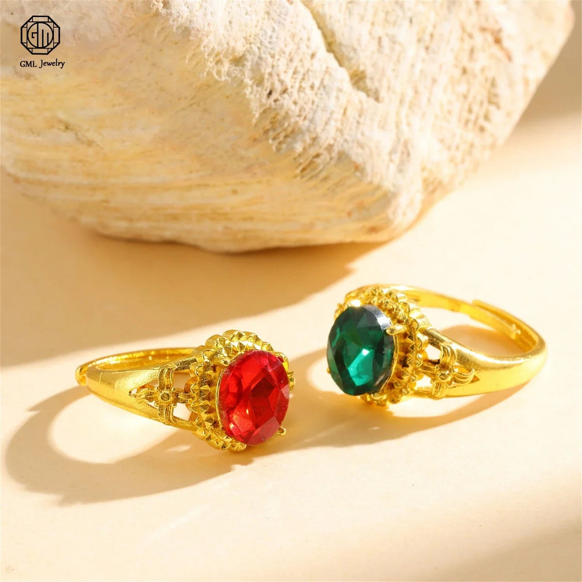 Sand Gold Adjustable Ring Matte Wide Band Openable Fade Resistant Unisex Couple Jewelry Solid Minimalist Gift