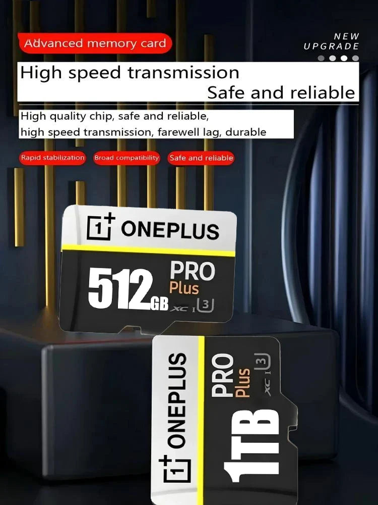 OnePlus 512GB Memory Card 1TB 2TB High Speed Full HD Video Mini SD Card 256GB 128GB Newest Micro Card For Phone Computer Camera