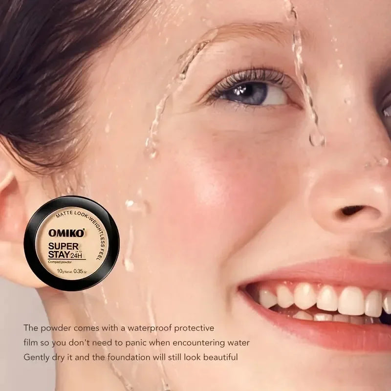 Loose Powder 3Colors Face Pressed Powder Long Lasting Oil Control Makeup Mineral Powder Natural Concealer Contour Face Cosmetics