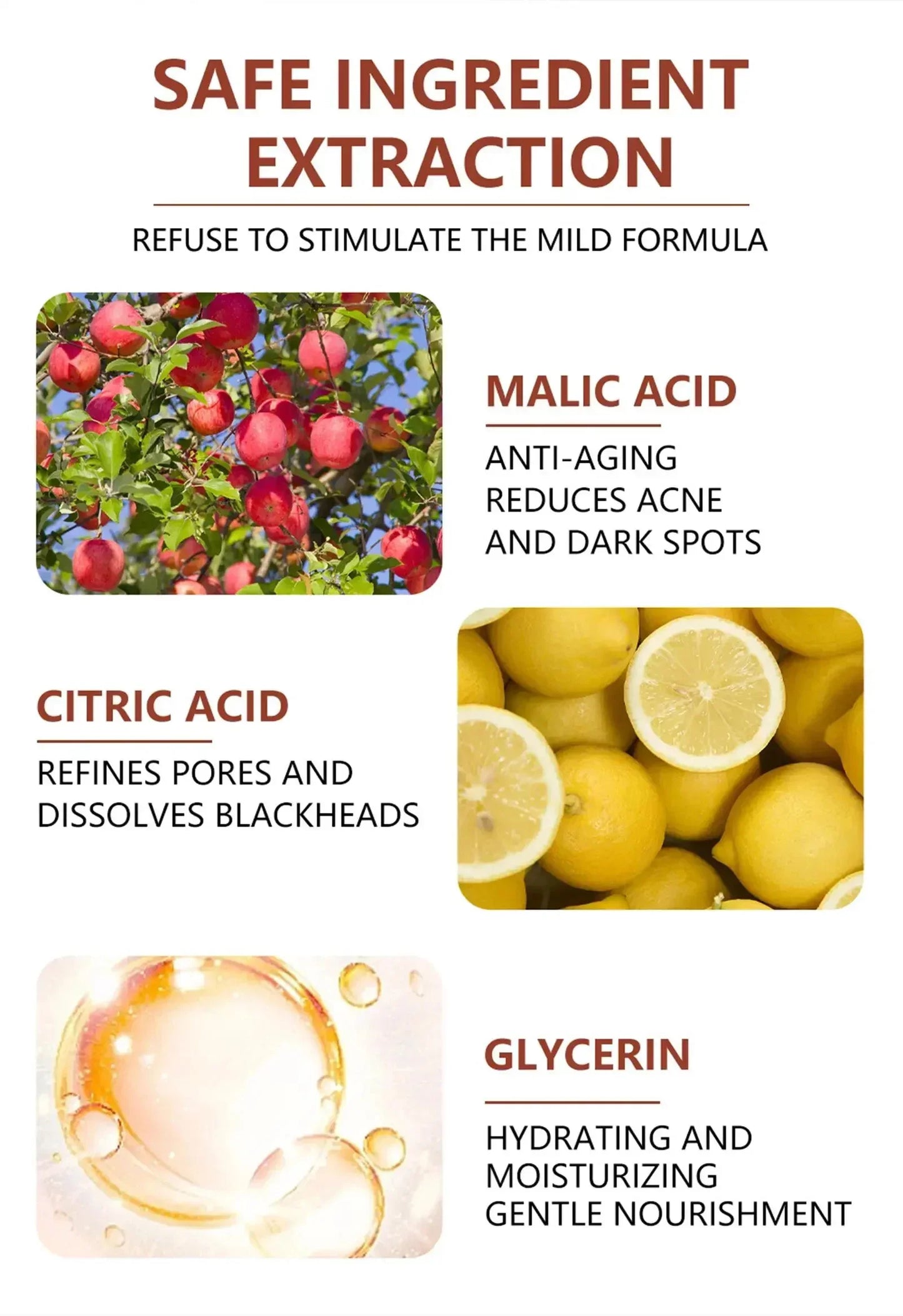 Acid Peeling Serum Chemical Exfoliant Peel For Remove Face Dark Skin Spots Whiten Lighten Melanin Peeling Solution Skin Peel