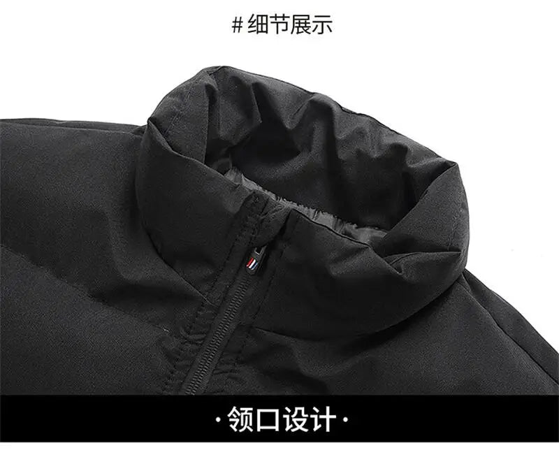 Winter Coats Men's Down Jackets 2026 New Thick Warm Puffer Jackets Bomber Jackets High Quality Fashion Casual Winter Jackets Men