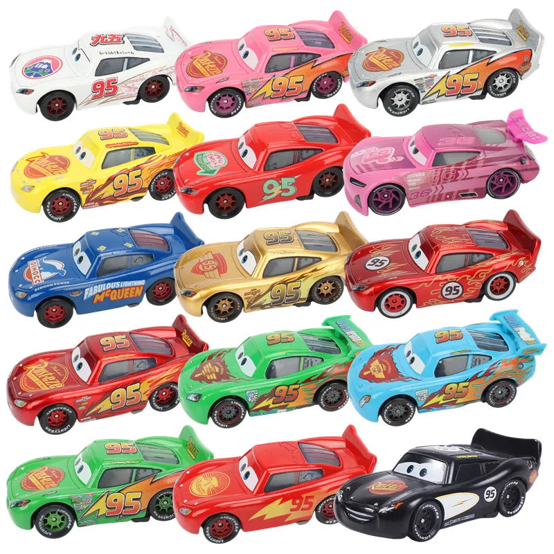 Cars toy Cars Lightning McQueen rhapsody matador bulldozer truck Mater harvester 1:55 Diecast Metal Car Model Toy