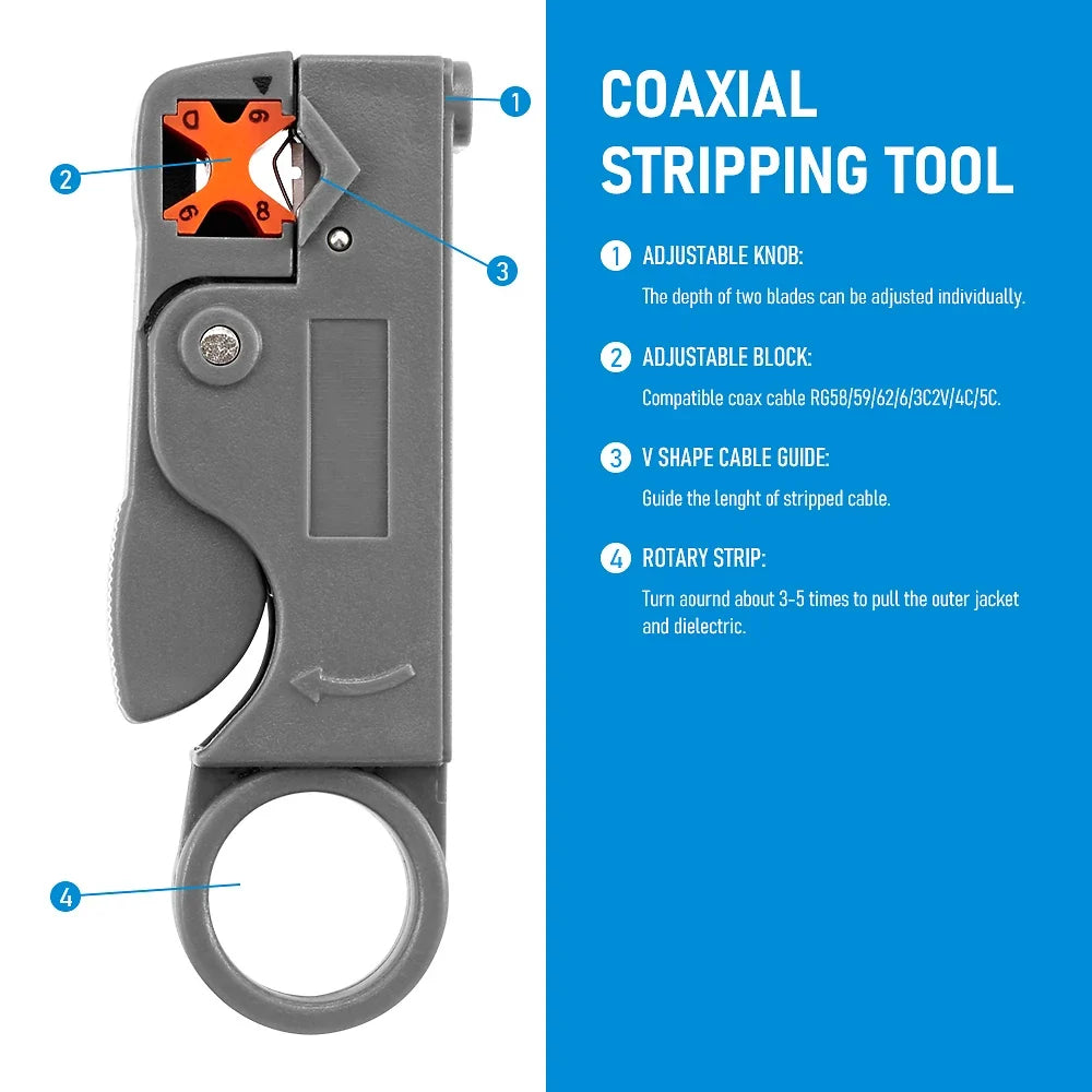 Stripping Pliers Decrustation Wire Cable Tools Stripper Stainless Steel  Hexagon Wrench Accessory Insulated Electrical Straight