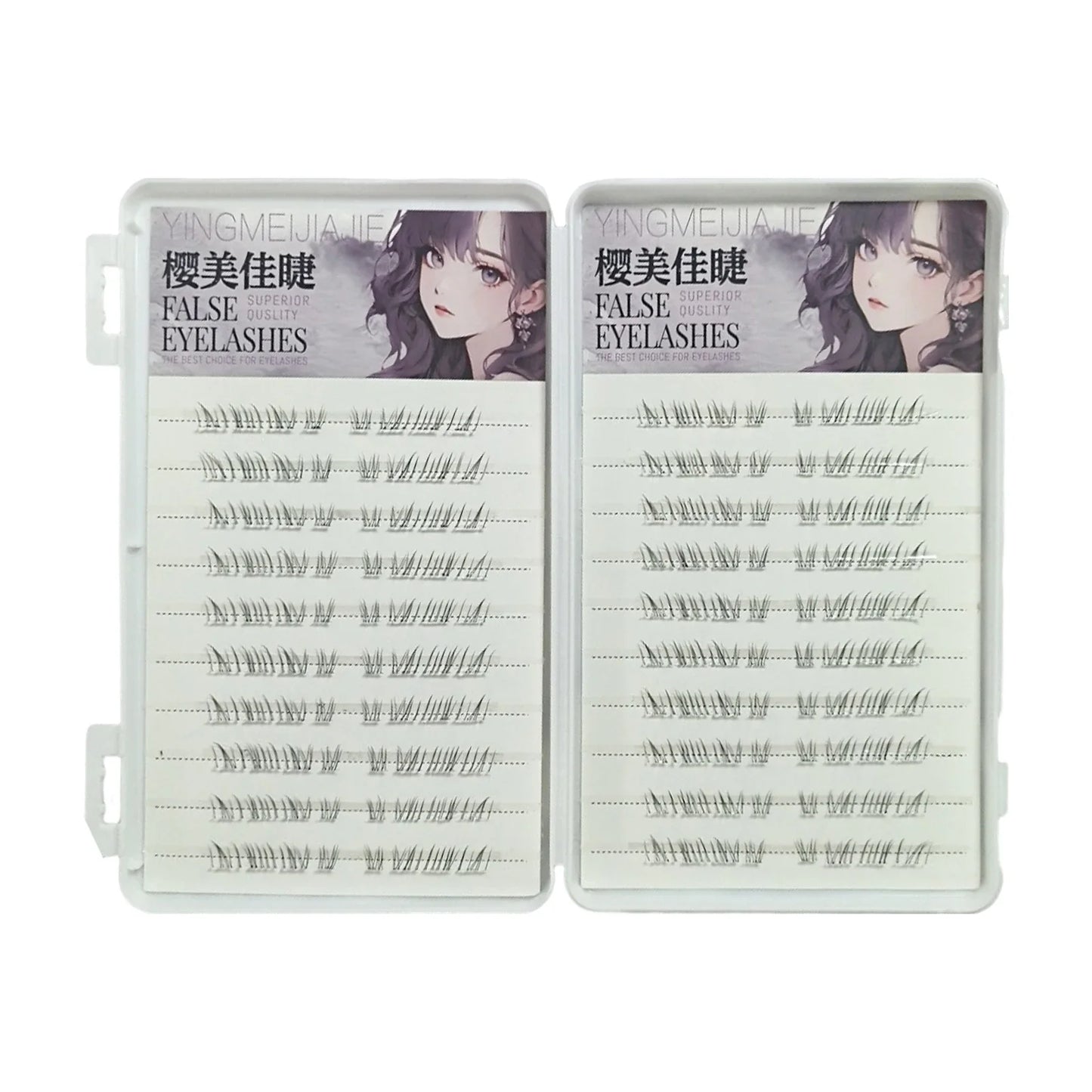 Natural Looking Lower Fake Eyelashes Wispy Cosplay Individual Lashes Cluster Comic False Eyelashes For Beauty Perfect Eye Makeup