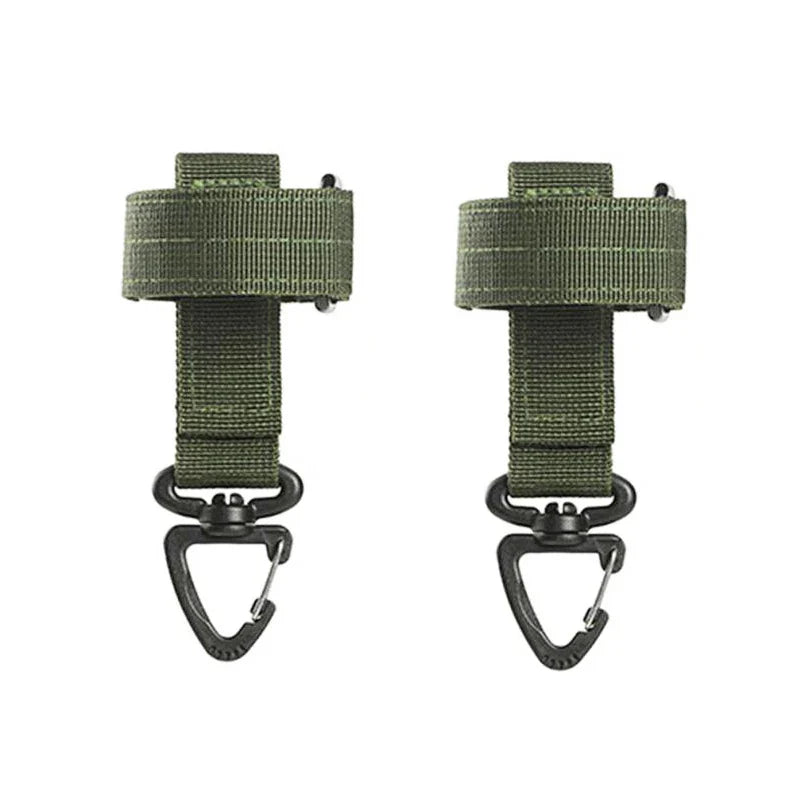 Multi-purpose Nylon Gloves Hook Work Gloves Safety Clip Outdoor Tactical Climbing Rope Camping Hanging Buck Outdoor Camping