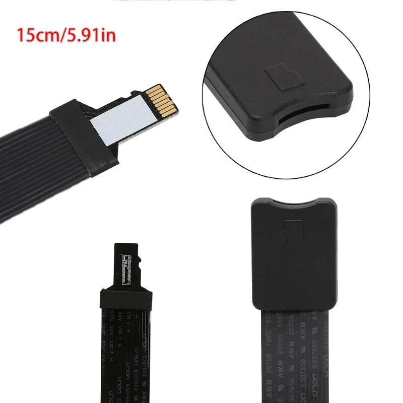 2025 New TF Card Female to TF micro SD Male Flexible Memory Card Extension Cable Reader TF To MicroSD Extension Adapter Cable