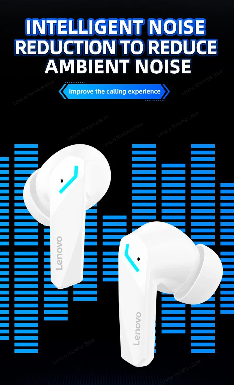 Choice Lenovo GM2 Pro Wireless Bluetooth Headset Gamer Earbuds Wireless Headphones Music Dual Mode Earbuds Music Sport Bluetooth