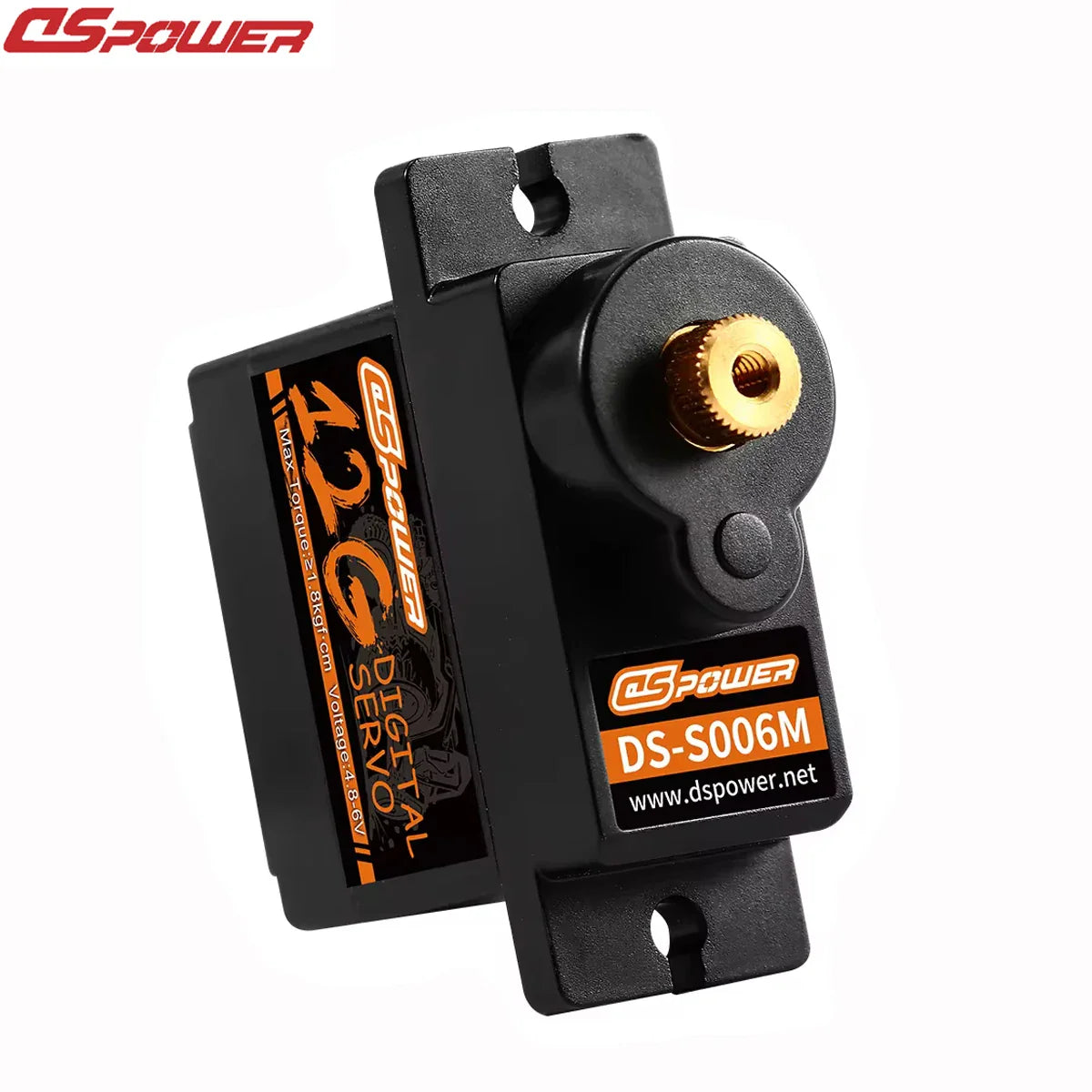 1/3/6/9PCS DSpower 9g 12g Metal Gear Micro Digital Servo for 1/24 SCX24 RC Car 450 Airplane Helicoper SG90 MG90S WLtoys Robot