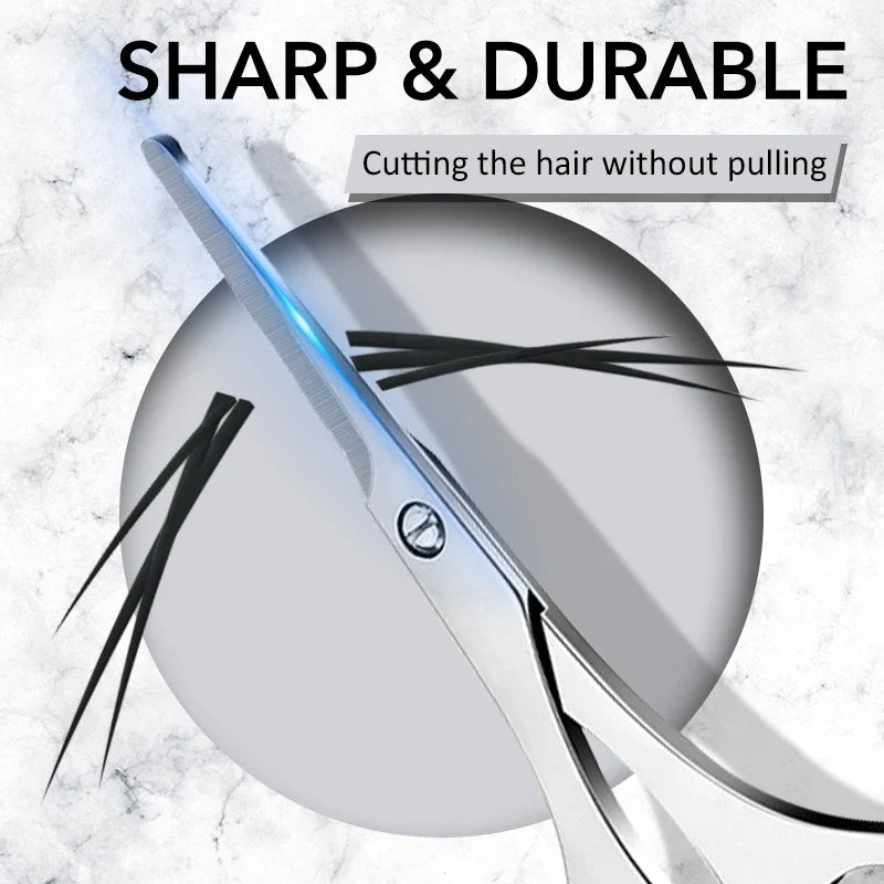 1Pc Nose Scissors Beauty Products Makeup Tool Hair Remover Nail Cuticle Round Tip Scissors Safe Health Nose Hair Scissors
