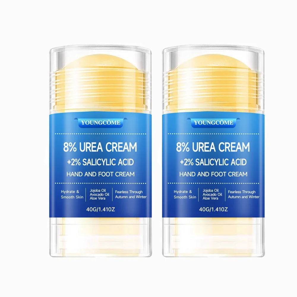 8% Yoicream Foot Plus 2% Salicylic Acid Foot Cream and Hand Cream Maximum Strength Hyaluronic Acid, Tea Tree Included