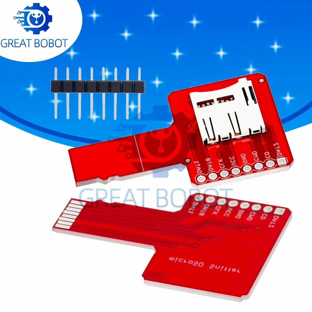 1~3PCS Micro SD Sniffe TF card spi  adapter board module for arduino