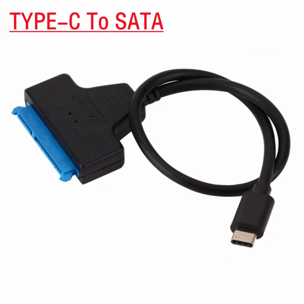 SATA to USB 3.0 / 2.0 Cable Up to 6 Gbps for 2.5 Inch External HDD SSD Hard Drive SATA 3 22 Pin Adapter USB 3.0 to Sata III Cord