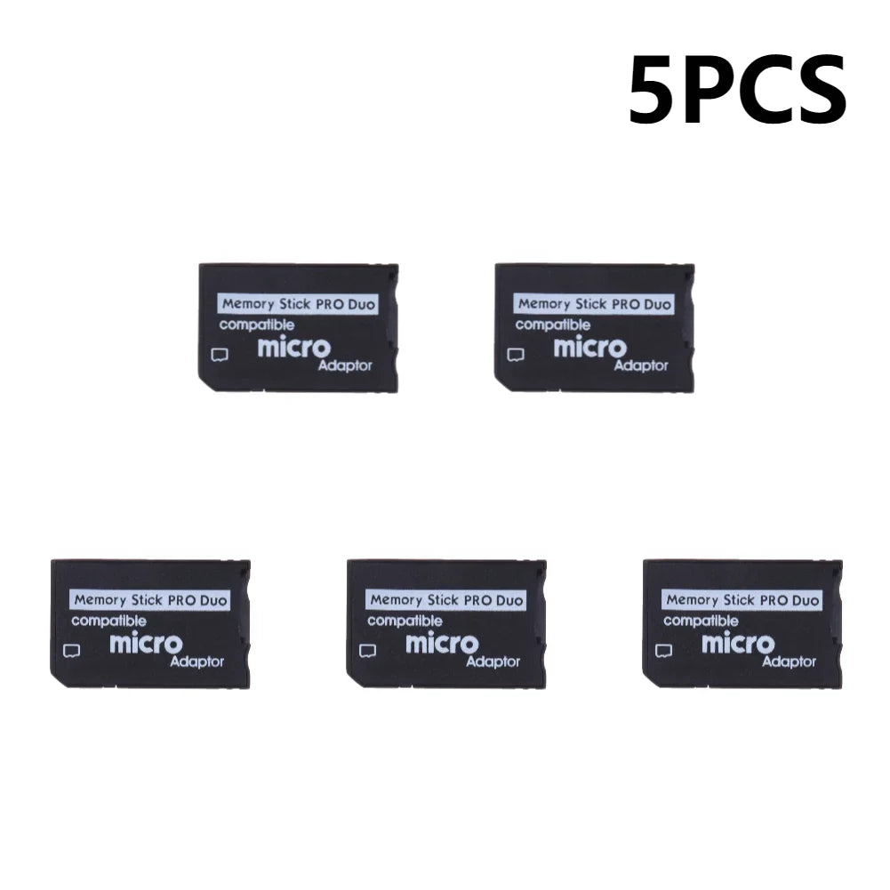1-30PCS Support Memory Card Adapter SD Card Card To Memory Stick Adapter For PSP SD Card Card 1MB-128GB Memory Stick Pro