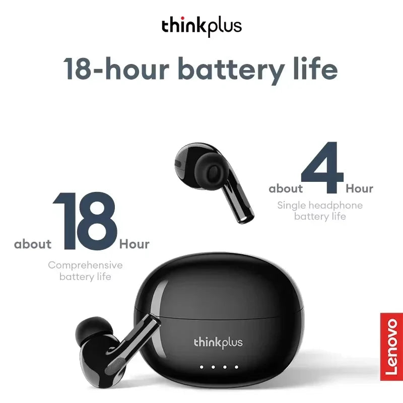 Lenovo Original LP5 PRO TWS Wireless Bluetooth V5.4 Stereo Earphones Long Endurance Touch Earbuds Low Latency Gaming Headset New
