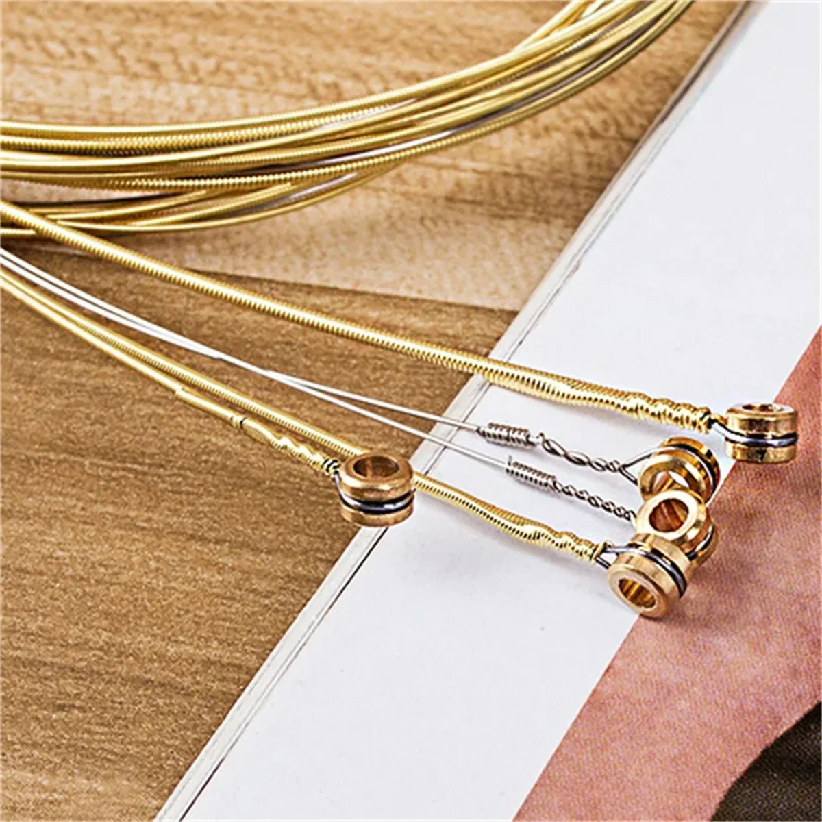 Miwayer  Acoustic Guitar Strings - High Carbon Steel Core, Rust-Resistant & Long-Lasting, Bright & Balanced Tone