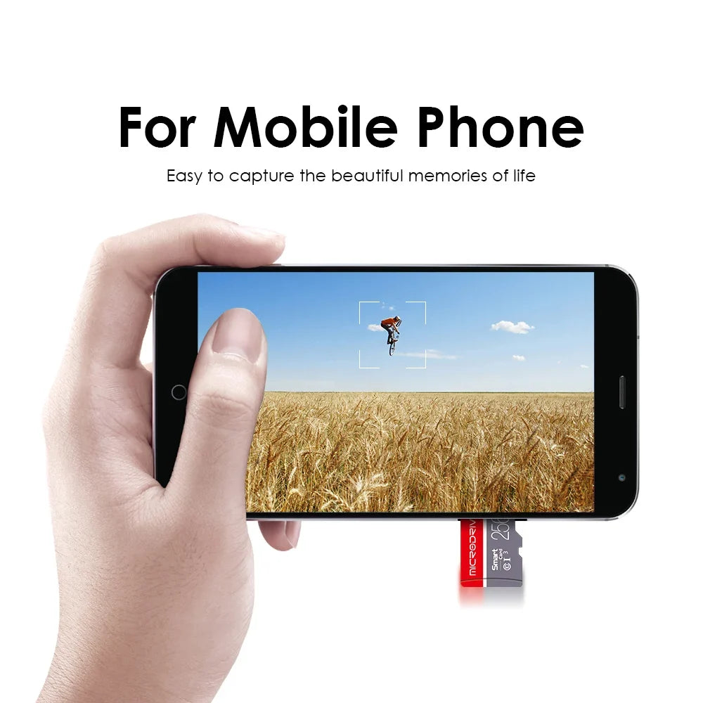 High Speed Mini SD Memory Card 256GB Class 10 Micro TF Flash USB Pen Drive Card 4GB 8GB 16GB 32GB 64GB 128GB for Smartphone