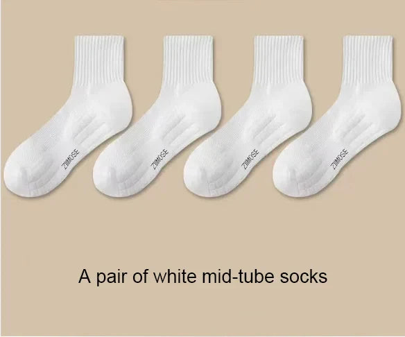Thickened Cotton Thermal Basketball Socks for Men