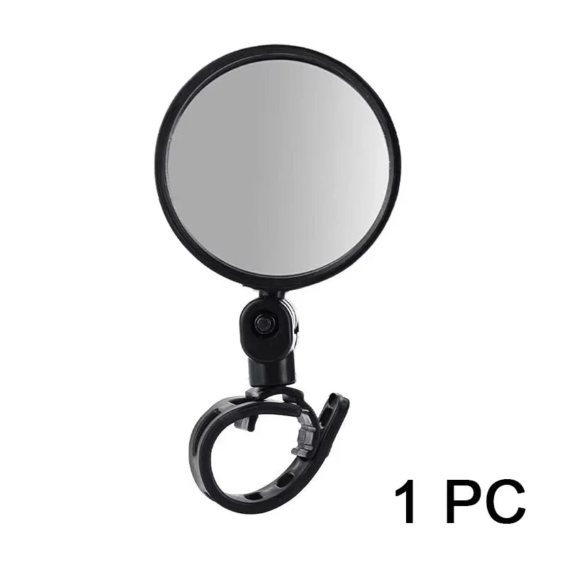 1/2PCS Bicycle Rearview Mirror 360 Degree Adjustable Rotatable Universal Cycling Handlebar Rear View Mirrors for MTB Road Bike